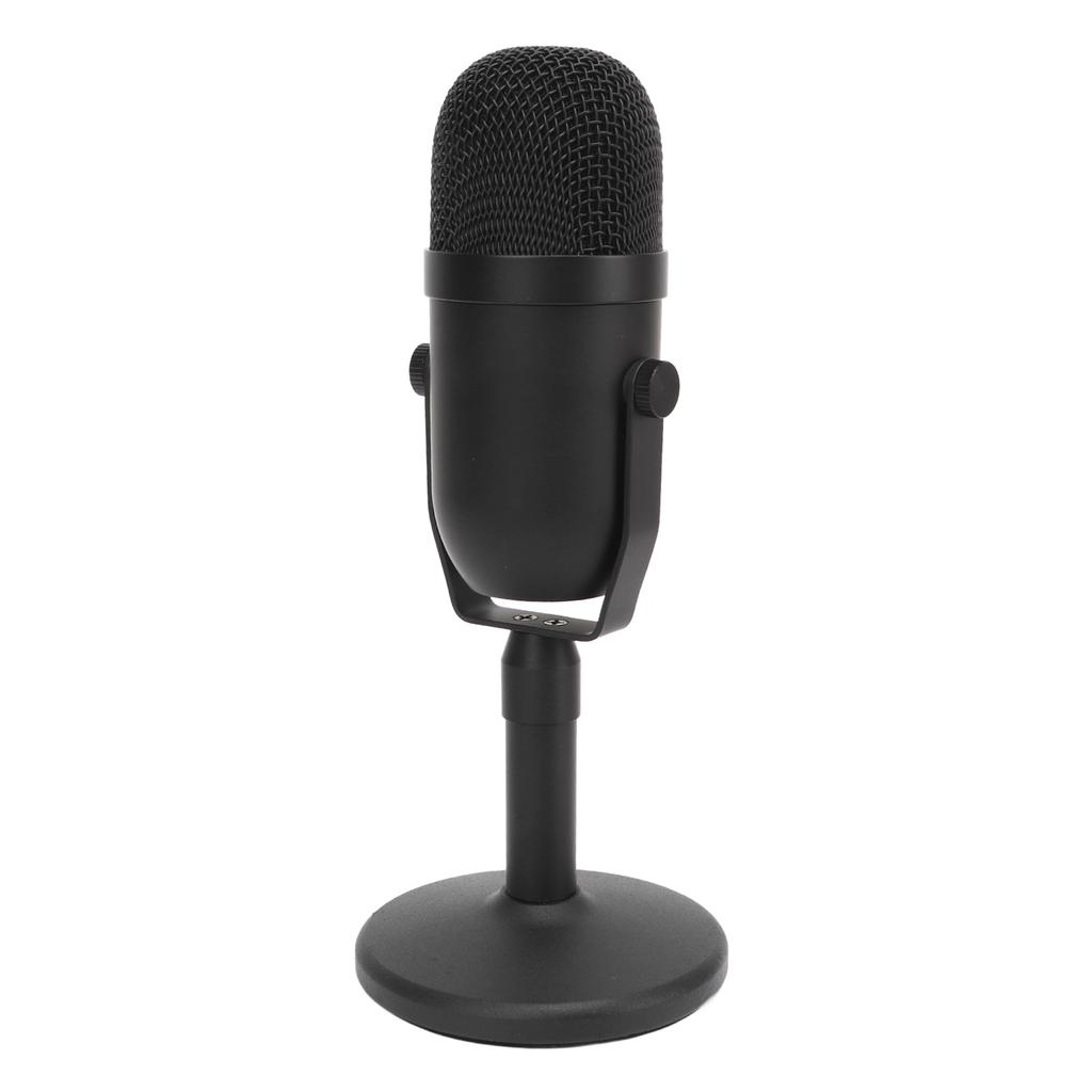 USB Condenser Microphone Intelligent Noise Reduction Cardioid Condenser Microphone for Gaming Podcasting Recording