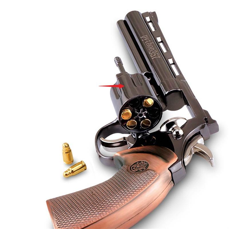 Buy 1:2.05 Military Model Disassembly Alloy Python Revolver Model Toy ...