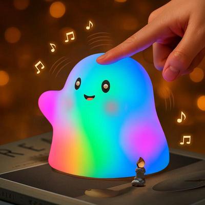 Ghost Silicone Pat-Pat Night Light