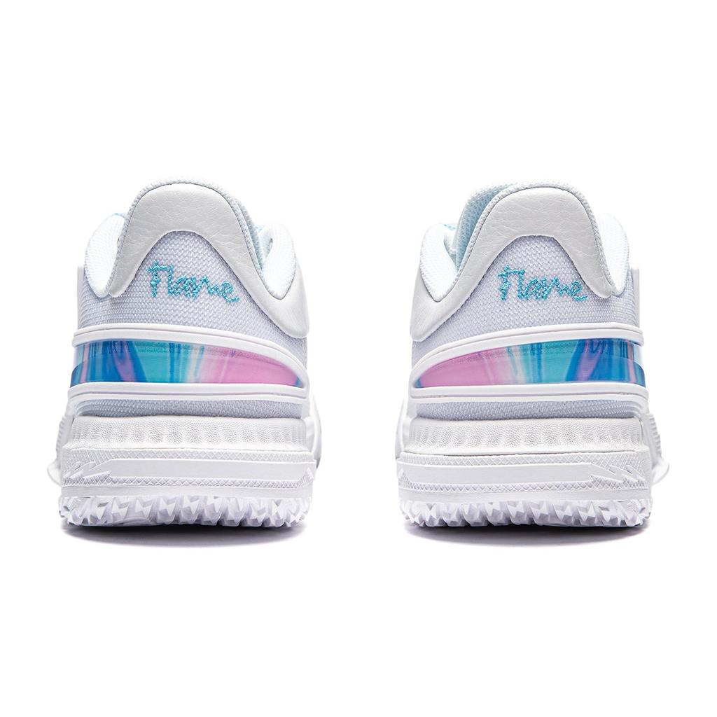 Li Ning Wade Flash Low Top Basketball Shoes Men's White Blue ABPU027-1