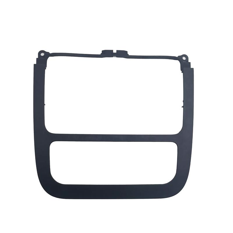 Ruili144Car Automatic CD Panel Surround Radio Black Cover Trim Air Condition Panel For Jetta Golf MK5 MK6 2004 2011 1KD858069