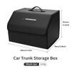 XKUGH1 For BMW New 2025 Car Trunk Organizer Box Tailbox Stowing Tidying Storage Bag Accessories For BMW E70 E91 E30 G30 E53 M3 M5 X6 X4