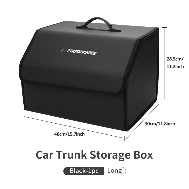 XKUGH1 For BMW New 2025 Car Trunk Organizer Box Tailbox Stowing Tidying Storage Bag Accessories For BMW E70 E91 E30 G30 E53 M3 M5 X6 X4