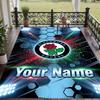 Custom Text Printed Rug Blackburn Rovers Football Non Slip Floor Carpet For Home Room Decor