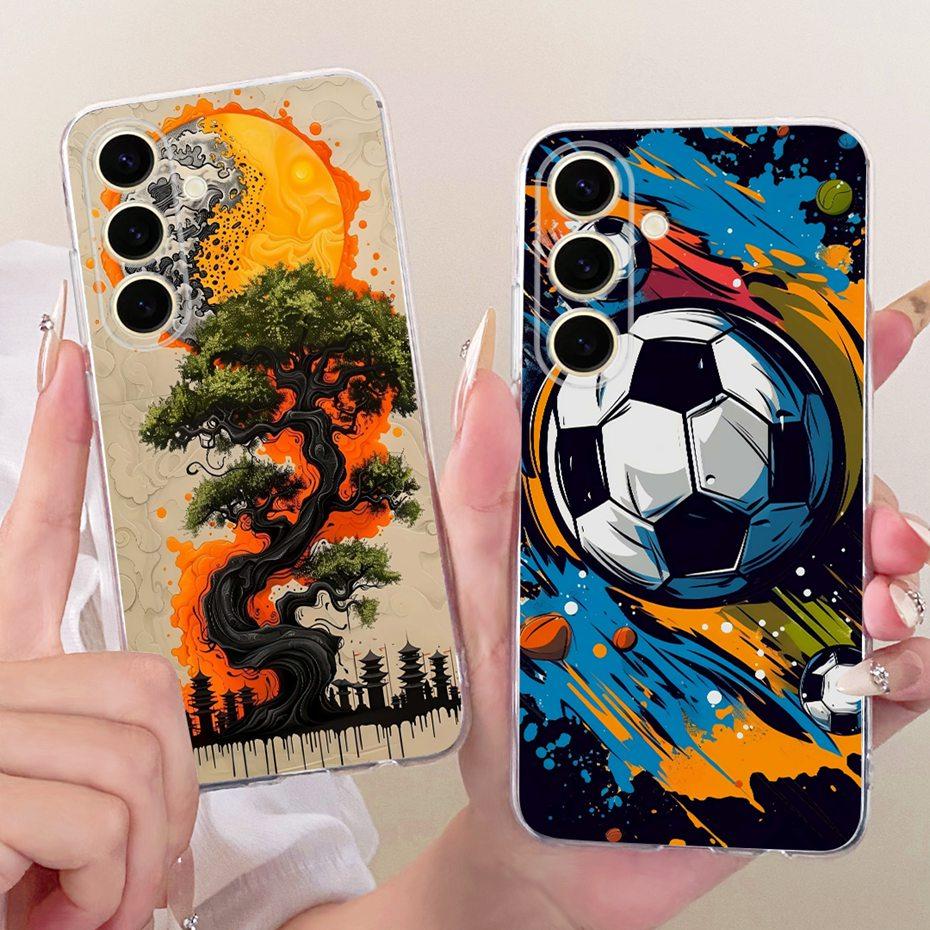 Fashion Cool Case For Samsung Galaxy S25+ S25 5G Soft Silicone TPU Back Cover For Samsung S 25 S25 Plus Phone Cases