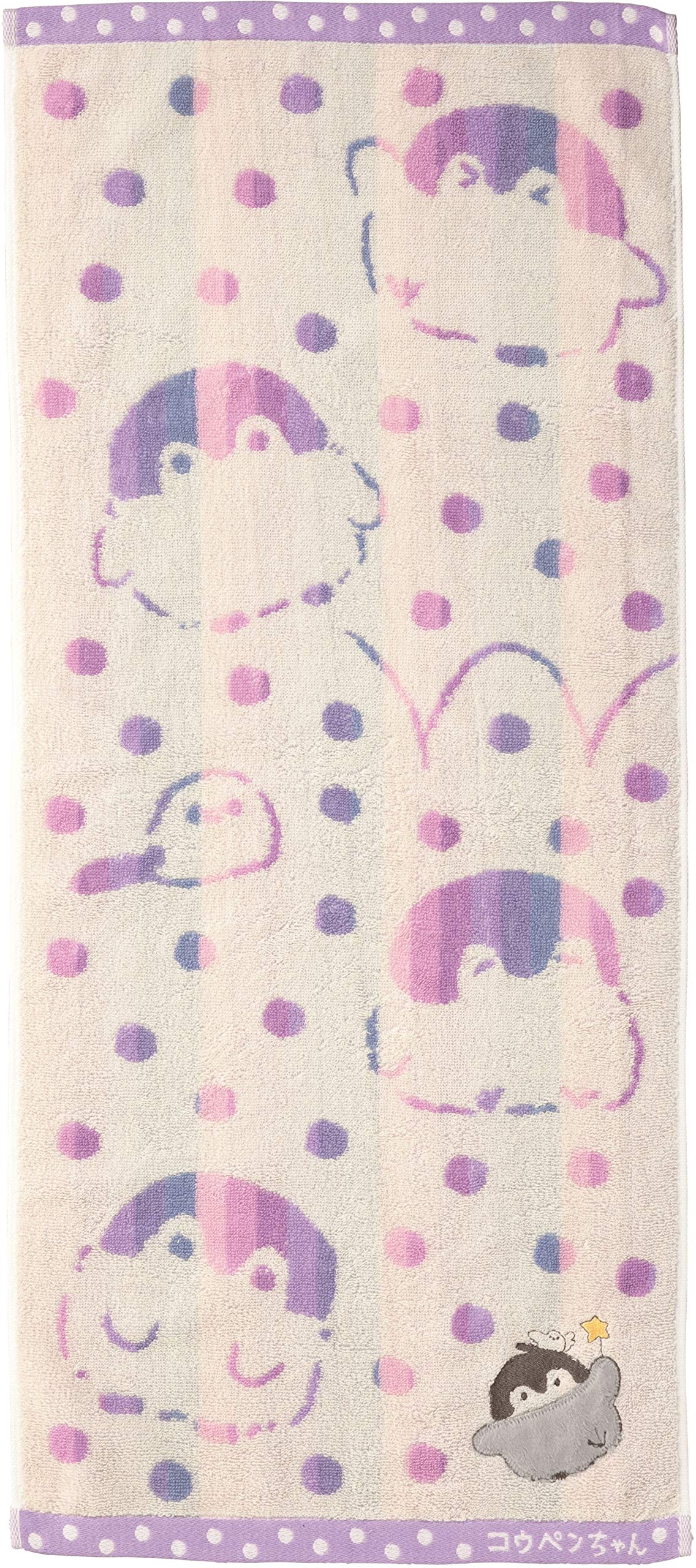 

Marushin Face 34 x Good Things Fur 5355000700 Полотенце Koupen-chan, 80 см, Брелок, 100% хлопок, Аппликационная вышивка,