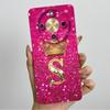 Custodia Per Honor Magic 8 Lite Corona Lettera Iniziale Morbido Silicone Liquido Cover Antiurto Coque Per Honor Magic8 Lite 5G Custodia Funda