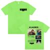 Rapper Kadec Santa Anna Tour 2025 Cover T Shirts Unisexs Women Harajuku Vintage Fashion Hip Hop T Shirt ONeck Loose Tshirts Tops