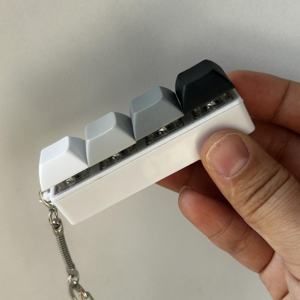 Breloc Fidget Tastatură DIY Capac Tastă Clicker Jucărie Nou Capac Tastatură Deget Adult