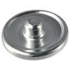 silver Round Snap Button metal Snap Button Base Trays Blank Press Button  Handmade Crafts Lovers