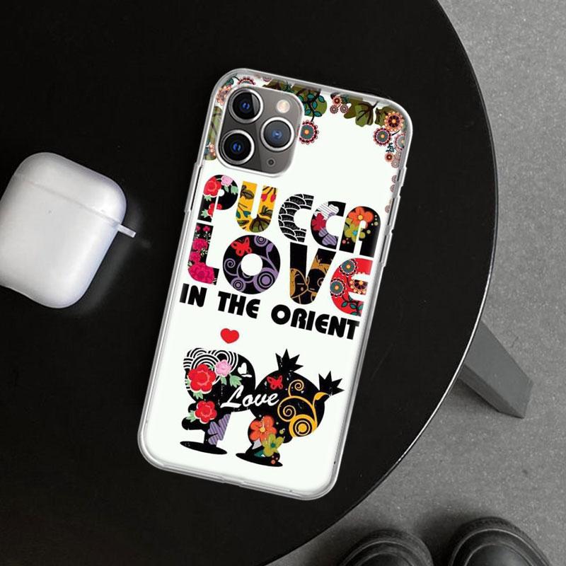 Cute Cartoon Pucca Garu Phone Case Cover for iPhone 11 12 13 Mini 14 15 Plus 16 Pro Max 17 Air 7 8 + SE Art Customized Fundas 11