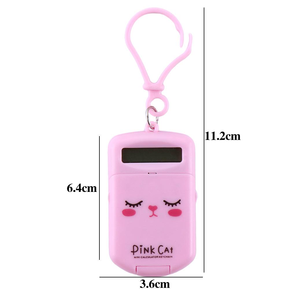 Cute kawaii Cartoon 8 Digits Display Pocket Size Mini School Office Supplies Stationery Calculating Tool Calculator