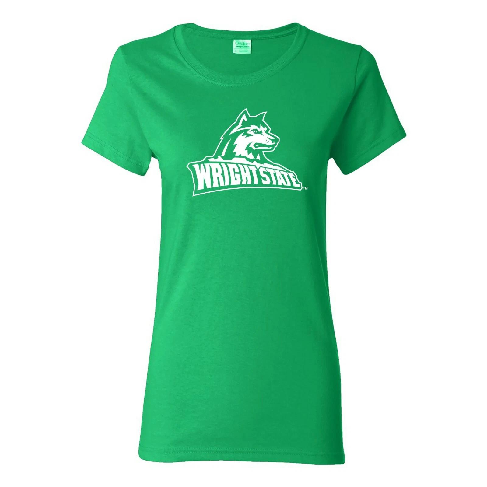 Wright state Raiders Primary Logo Women s T Shirt - Irish Green L