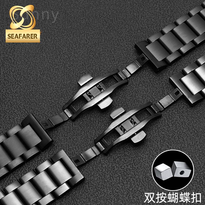 Edelstahlarmband für Citizen Eco-Drive Bm8475/7405 für Orange Tissot Speed Chi Schwarz 22mm 23mm Uhrenband