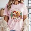 Jessie And Bullseye Cotton Sweatshirt Tee Toy Story Family Top Funny New Hot Cowgirls T Shirt Gift 2026 Clothes Matching
