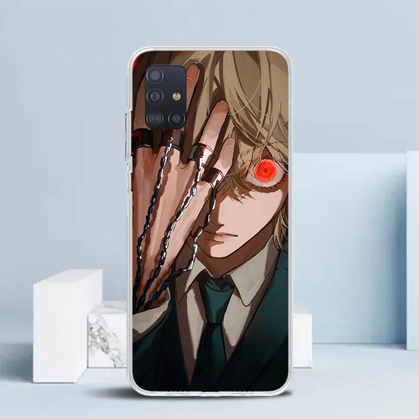Huner X-Hunters Kurapika Soft Cover for Samsung Galaxy A12 A22 A32 A52 A72 A02S Phone Case Note 20 Ultra 10 S10 Plus A51 A71 A50