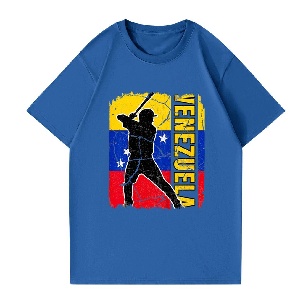 Modisches rundhalsiges lässiges bedrucktes kurzärmeliges T-Shirt Top für Damen und Herren