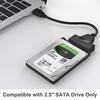 USB 3.0 auf SATA III Adapterkabel mit UASP SATA zu USB Konverter für 2,5" Festplatte JL166653203053