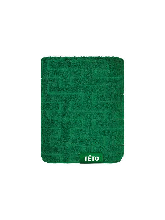 TETO 1P Signature Green Supima Towel 230g Green 230g