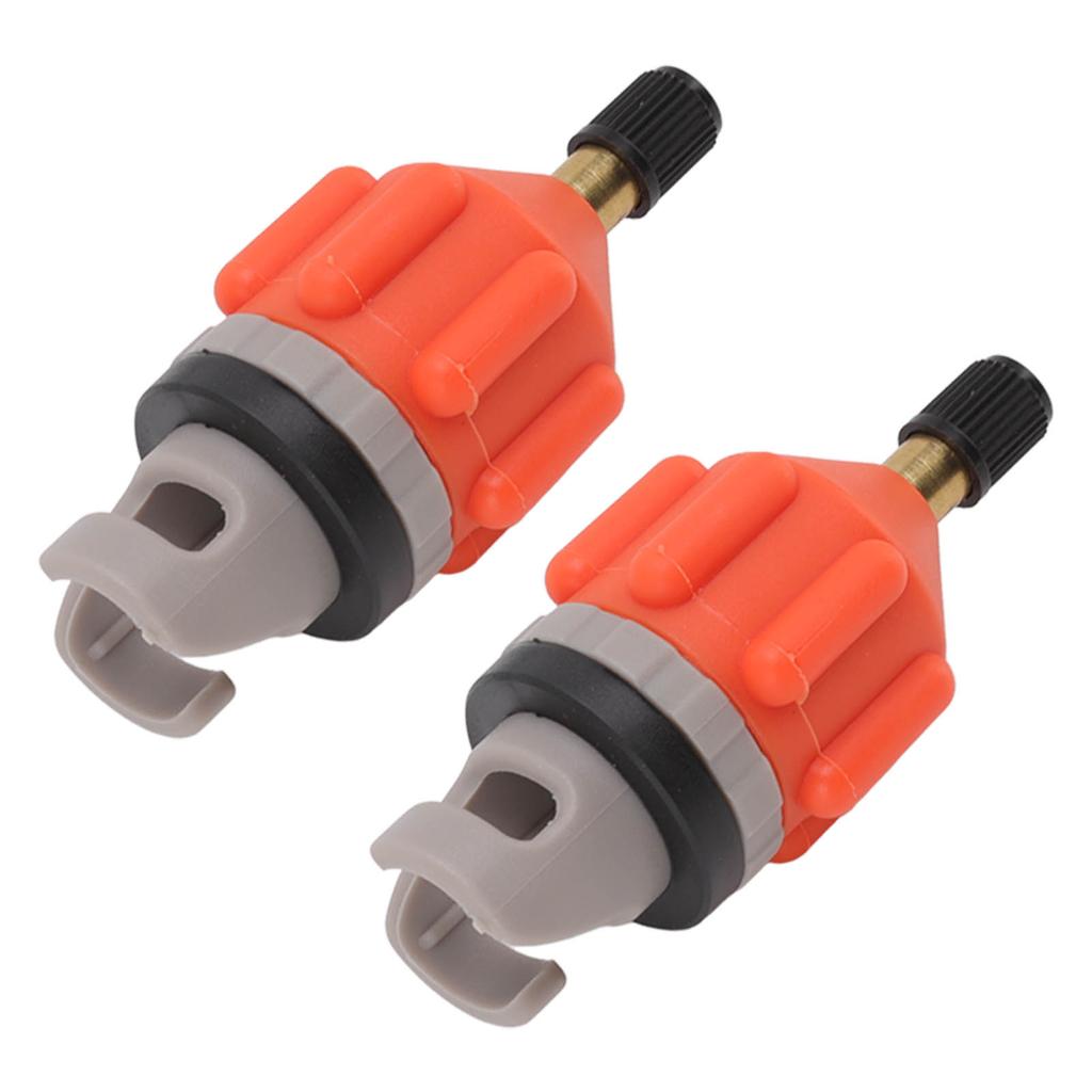 2 PCS Air Pump Inflation Adapter Paddle Board Nozzle Adapter Air Valve Connector for Kayak Assault
