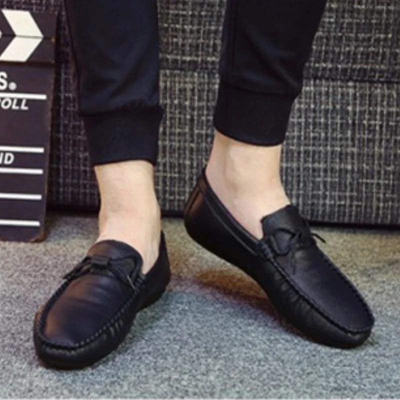 Fashion Men Casual Shoes Breathable Comfort Sneaker Slip-on Mens Driving Shoes Male Lazy Shoes Luxury Brand Loafers Zapatillas De Hombre