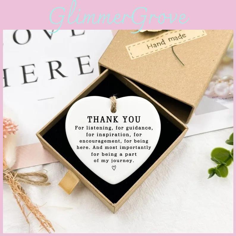 Never Underestimate Acrylic Car Pendant Love Heart Auto Interior Decoration Gift