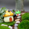 Mushroom Craft Office Bonsai Decoration Miniature Figurine Micro Landscape Fairy Garden Ornament
