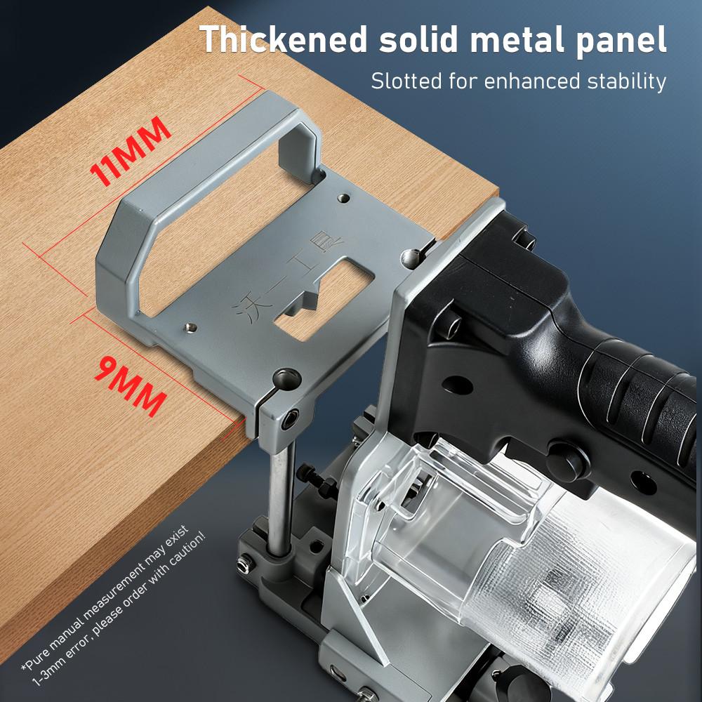 Adjustable Electric Drill Conversion Bracket DIY Projects Precise Drilling Slotting Mold Mini Grooving Machine Rack
