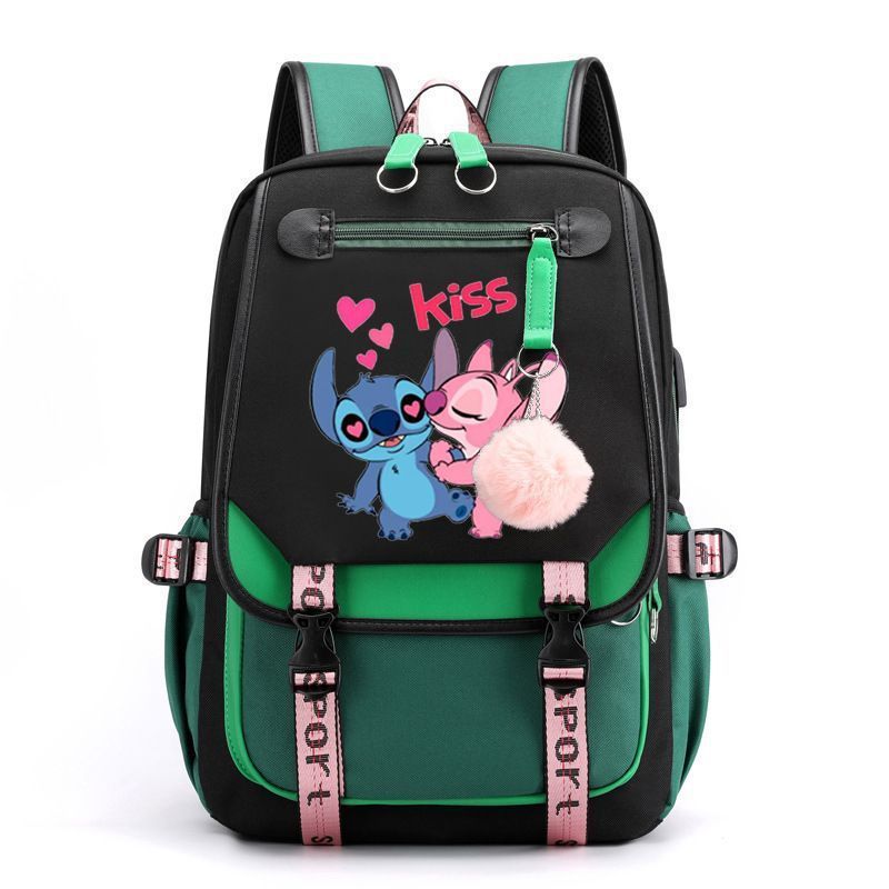 Peripheral Fashion Backpack Middle School Student Elementary School Bag Cartoon Fashion Backpack