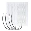 4Pcs Universal 12V 2 Seats 4 Pads Carbon Fiber Heated Seat Heater Heating 6 Level Switch Winter Warmer Seat Cushion Covers