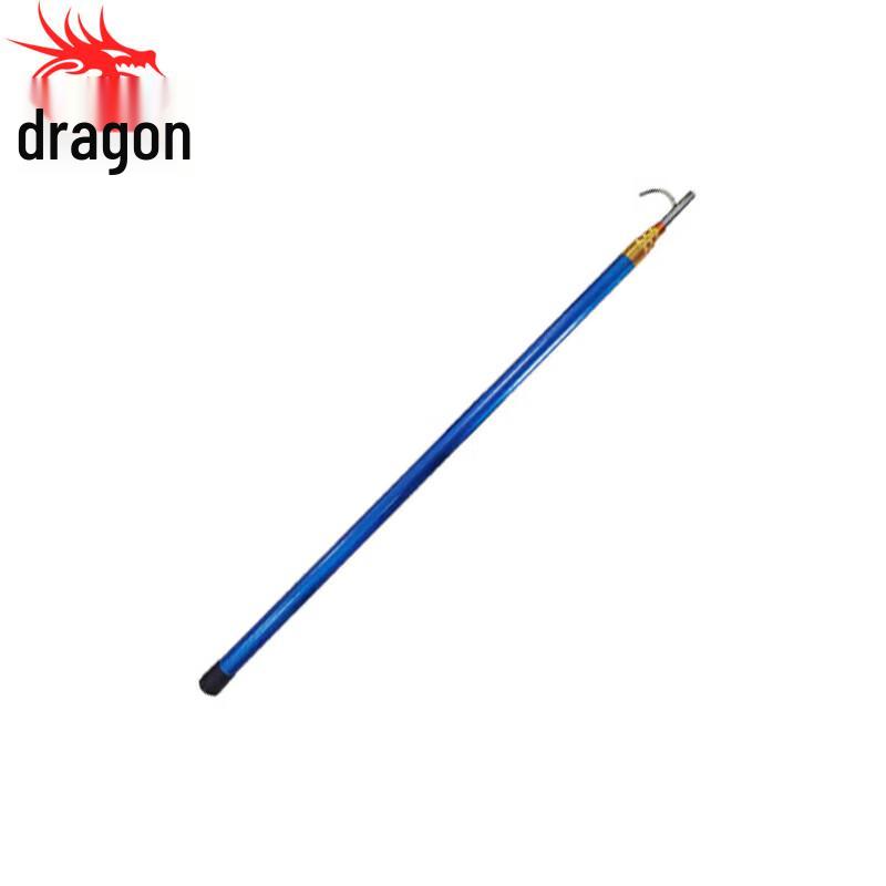 Telescopic Fiberglass Rescue Pole with Hook