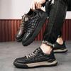 Fashion Men PU Shoes New Men's Casual Shoes Spring Designer Men Sneakers Breathable Men Loafers Shoes Soft Sole Comfort Casual Shoe