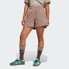 Adidas Originals Essentials SS25 Fashion Simple Comfortable Loose Sports Shorts Women Shorts Brown JD1508