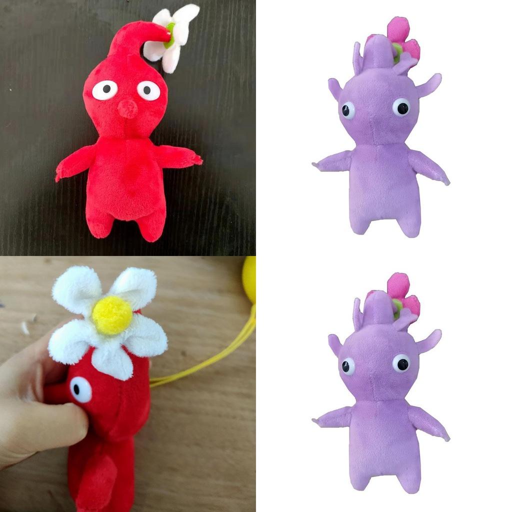 Adorable Peluche del Juego Pikmin 15cm Muñeco Suave Relleno Ideal Para Niños Fans Regalos