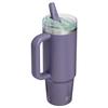 Stanley 1913 Quencher Pro Tour Flip Straw Vacuum Insulated Tumbler, Purple Ambra, 30 Oz / 0.89 L