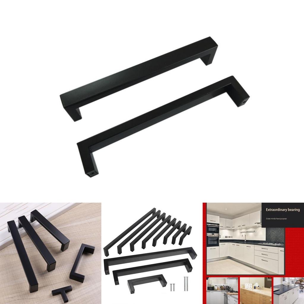 Cupboard Kitchen Cabinet Bar Door Handle Square Drawer Handles Product Household
