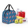 Gawr Gura Shark Mouth Insulated Lunch Bag for Women Children Portable Food Boxes Thermal Lunch Box Tote