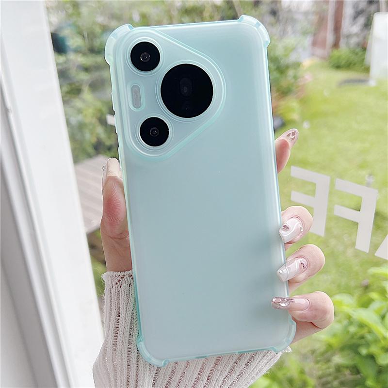 Candy Color Shockproof Transparent Matte Silicone Case For vivo V50 V60 V40 V30 Pro V50 Lite Y39 Y29 Y19S Y04 Y03 Y28 Soft Cover