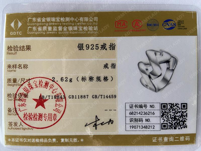 925 Sterling Silver Letter 7-10 # Ring For Women Fashion Charm Jewelry MR040