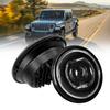 7 Inch Round LED Headlight Motorcycle Light H4 Connector with 4 Illumination Modes Fits for Jeep Wrangler