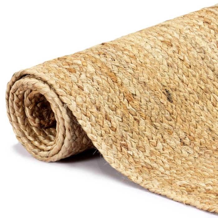 VidaXL Handmade Rug Natural Jute 80x160 Cm
