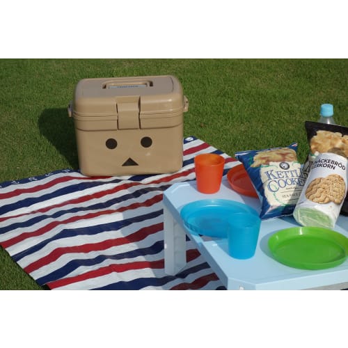 [.co.jp Exclusive] JEJ Astage 13L Cooler Box, Made in Japan, Danbo Forest Crew #13, 38cm W x 26cm D x 27cm H