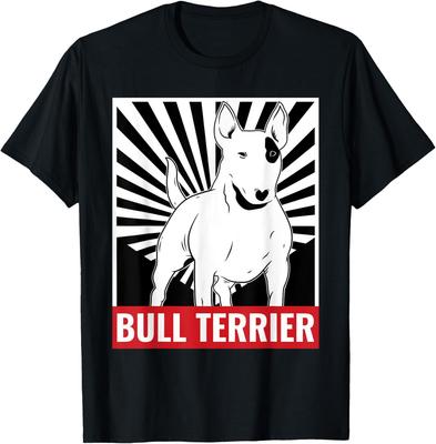 NEW LIMITED Bull Terrier Dog Vintage Retro Style Sunlight T-Shirt