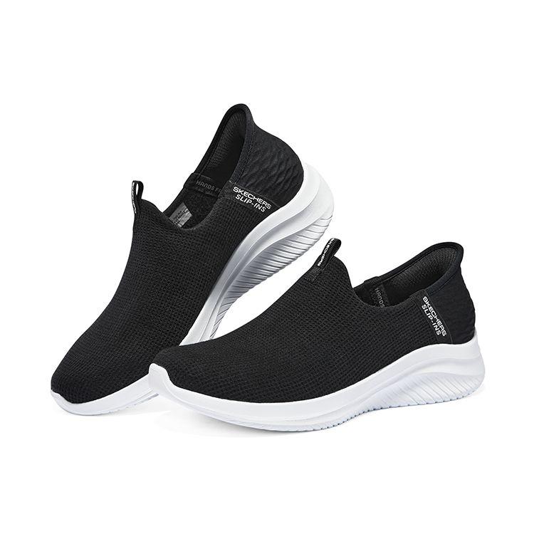 Skechers Ultra Flex 3.0 Slip-Ins Comfortable Lightweight Casual Shoes Women Casual Shoes Black 150171-BLK
