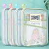 L-Shaped Transparent 3-Layer File & Book Bag for Subject Organization and Exam Storage