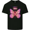 Breast Cancer Awareness Month Butterfly Unisexs Light Cotton TShirt