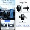 360° Automatic Clamping 10W Qi Wireless Fast Car Charger  Mount Air Vent Cell Ph
