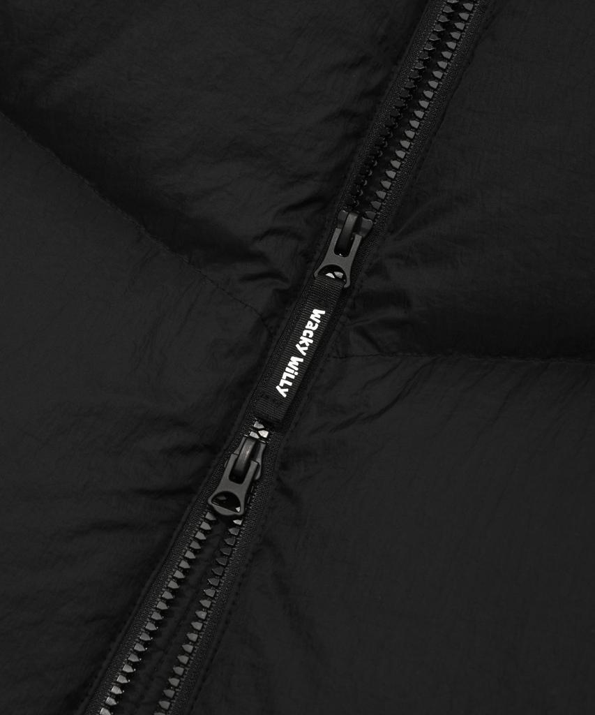 Wacky Willy Nylon Down Jumper Black