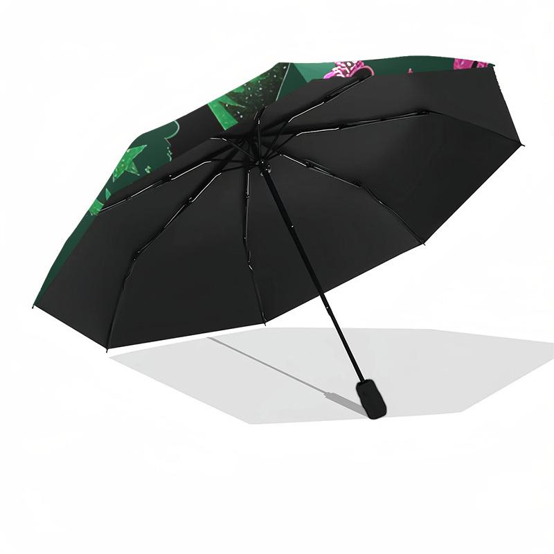 1pc Wicked Automatic Folding Umbrella, Portable Collapsible Design, Casual Outdoor Accessory L1127122