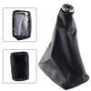 Car Gear Shift Lever Dust Cover PU Leather for Toyota For Corolla Touring For E12 2001 2007 Manual Transmission